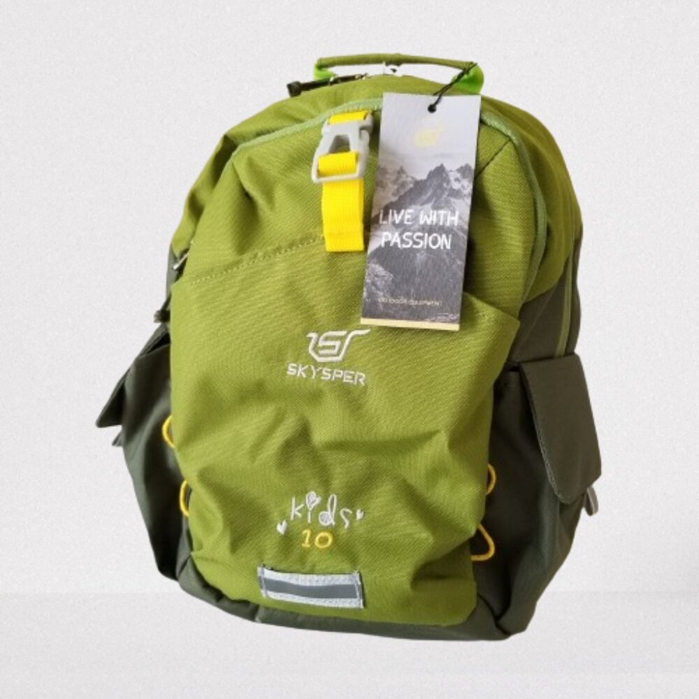 NWT! Skysper 10L Lightweight Water-Resistant Kids Backpack -Padded Back & Straps